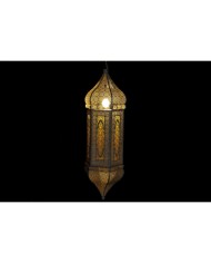 Lampadario Home ESPRIT Bianco Dorato Metallo 40 W 27 x 27 x 91 cm Lampadario Home ESPRIT Bianco Dorato Metallo 40 W 27 x 27 x 91 cm