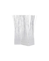 Paravento Home ESPRIT Bianco Legno di mango Specchio 152 x 2 x 182 cm