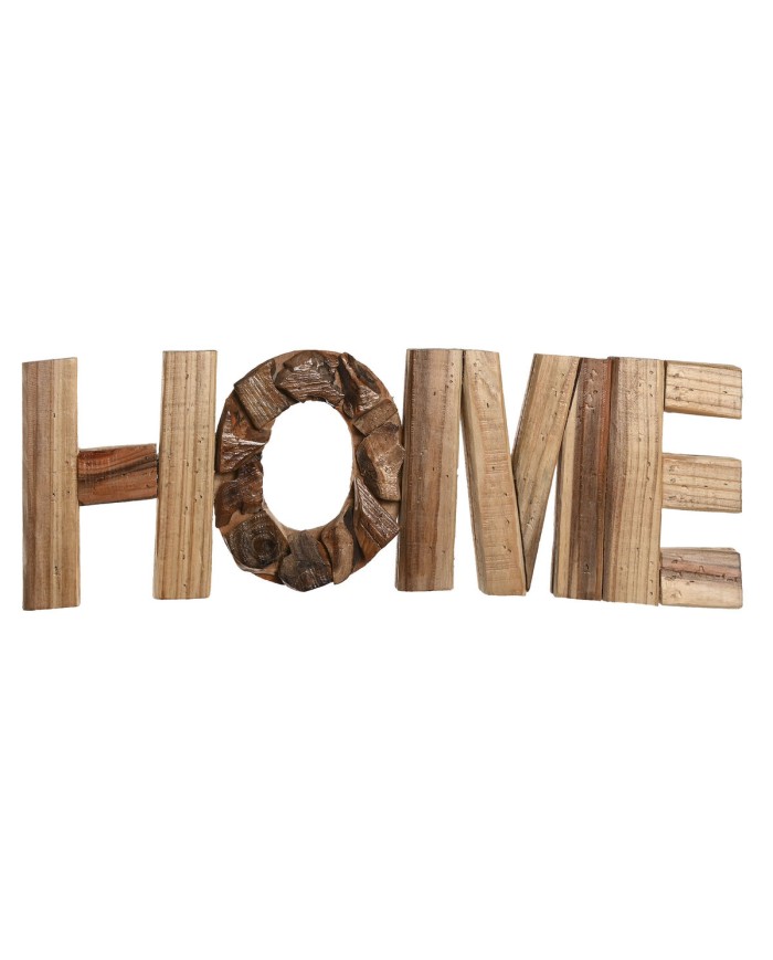 Statua Decorativa Home ESPRIT Naturale Marrone Chiaro Città 58 x 4 x 20 cm