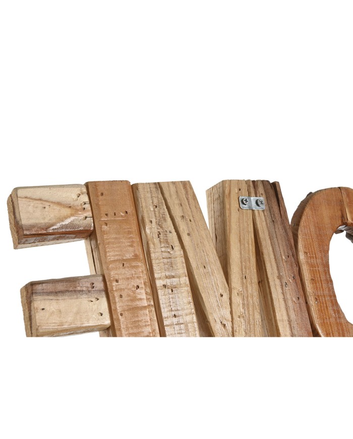 Statua Decorativa Home ESPRIT Naturale Marrone Chiaro Città 58 x 4 x 20 cm