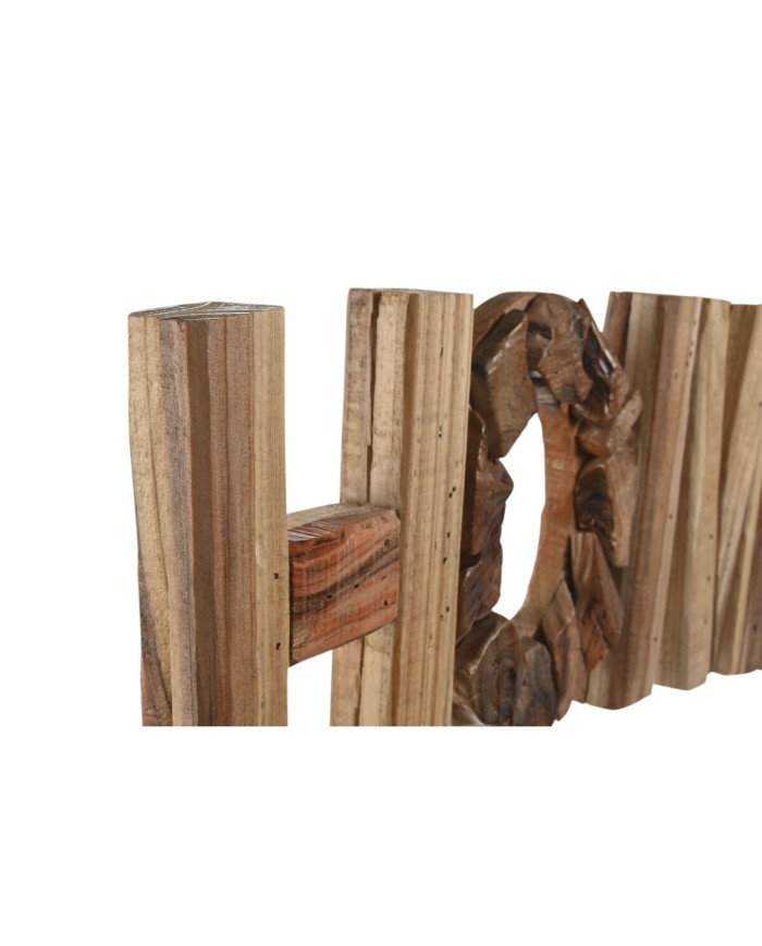 Statua Decorativa Home ESPRIT Naturale Marrone Chiaro Città 58 x 4 x 20 cm