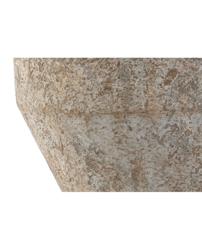 Vaso Home ESPRIT Bianco Metallo 31,5 x 31,5 x 38,5 cm Vaso Home ESPRIT Bianco Metallo 31,5 x 31,5 x 38,5 cm