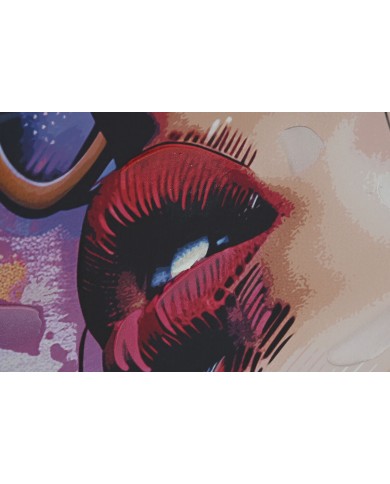 Quadro Home ESPRIT Moderno Città 80 x 3,5 x 80 cm (2 Unità)