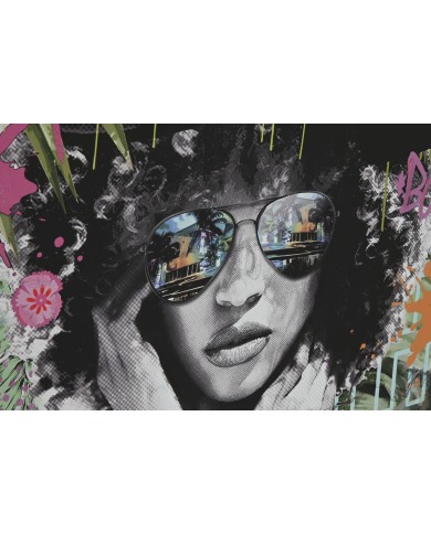 Quadro Home ESPRIT Moderno Città 80 x 3,5 x 120 cm (2 Unità)