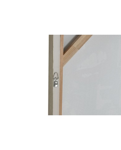 Quadro Home ESPRIT Nero Moderno Città 80 x 3,5 x 120 cm (2 Unità)