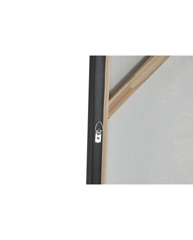 Quadro Home ESPRIT Nero Verde chica 80 x 3,5 x 120 cm (2 Unità)