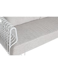 Divano Home ESPRIT Bianco Beige Metallo 180 x 66 x 66 cm Divano Home ESPRIT Bianco Beige Metallo 180 x 66 x 66 cm