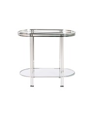 Tavolo aggiuntivo Home ESPRIT Bianco Legno MDF Terrazzo 40 x 40 x 37,5 cm