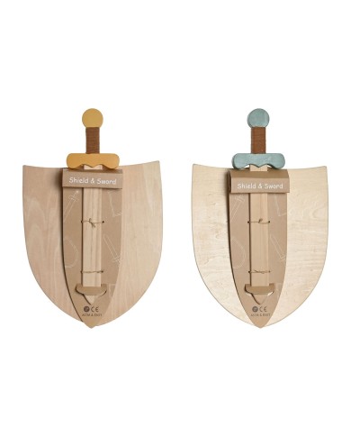 Spada Giocattolo Home ESPRIT 28 x 0,5 x 33,5 cm (2 Unità) Spada Giocattolo Home ESPRIT 28 x 0,5 x 33,5 cm (2 Unità)