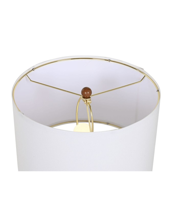 Lampada da Terra Home ESPRIT Marrone Legno Metallo Alluminio 40 x 40 x 153 cm (3 Pezzi)