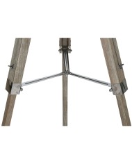 Lampada da Terra Home ESPRIT Bianco Marrone Legno 40 x 40 x 150 cm Lampada da Terra Home ESPRIT Bianco Marrone Legno 40 x 40 x 150 cm