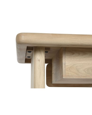 Scrivania Home ESPRIT Naturale Legno di mango 160 x 60 x 77 cm