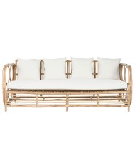 Divano Home ESPRIT Grigio chiaro Moderno 224 x 95,5 x 66,5 cm