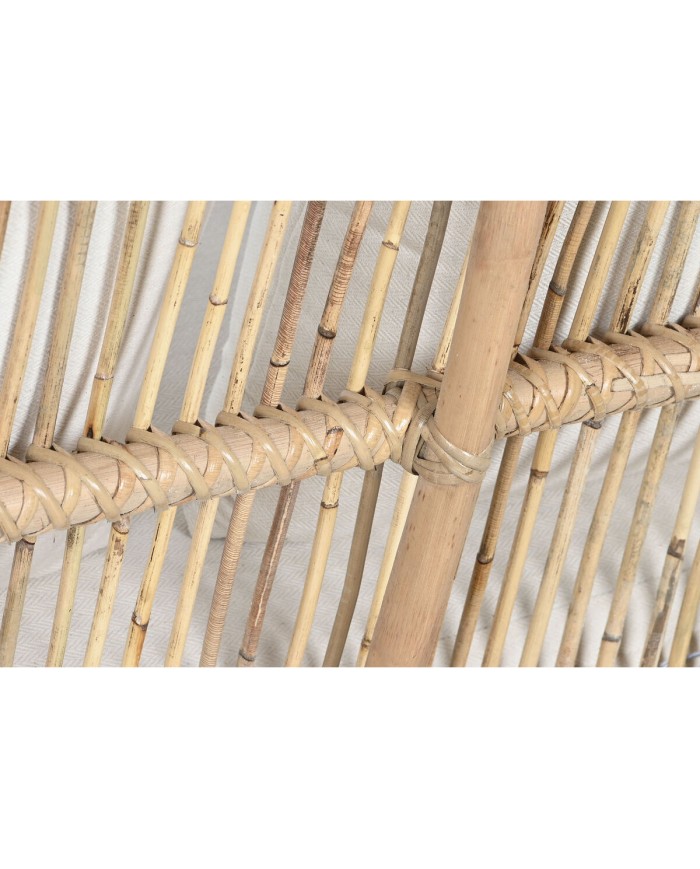 Divano Home ESPRIT Bianco Naturale 192 x 72 x 75 cm Divano Home ESPRIT Bianco Naturale 192 x 72 x 75 cm