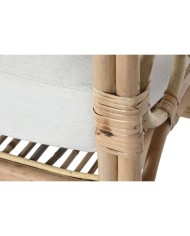 Divano Home ESPRIT Bianco Naturale 192 x 72 x 75 cm Divano Home ESPRIT Bianco Naturale 192 x 72 x 75 cm