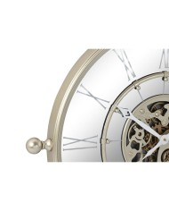 Orologio da Parete Home ESPRIT Champagne Ferro Specchio 67 x 8 x 67 cm Orologio da Parete Home ESPRIT Champagne Ferro Specchio 67 x 8 x 67 cm