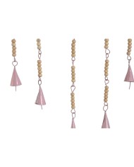 Decorazione pensile Home ESPRIT Azzurro Bianco Grigio Rosa Ferro Luna Sole 33 x 1 x 77 cm (4 Unità) Decorazione pensile Home ESPRIT Azzurro Bianco Grigio Rosa Ferro Luna Sole 33 x 1 x 77 cm (4 Unità)