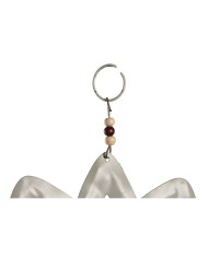 Decorazione pensile Home ESPRIT Azzurro Bianco Grigio Rosa Ferro Orientale Loto Organica (4 Unità) Decorazione pensile Home ESPRIT Azzurro Bianco Grigio Rosa Ferro Orientale Loto Organica (4 Unità)