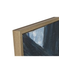 Quadro Home ESPRIT Azzurro Bianco Astratto Moderno 131 x 3,8 x 131 cm