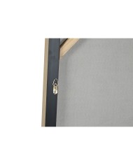 Quadro Home ESPRIT Bianco Dorato Astratto Moderno 131 x 4 x 131 cm