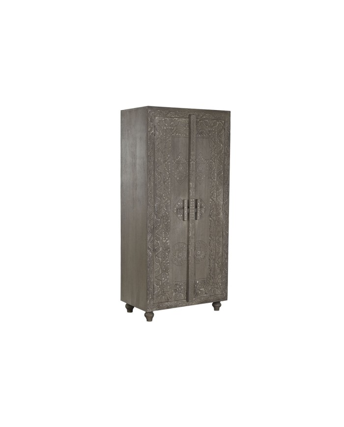 Armadio Home ESPRIT Marrone Chiaro Legno 85,5 x 47 x 180 cm