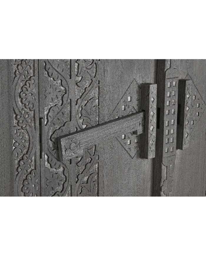 Armadio Home ESPRIT Marrone Chiaro Legno 85,5 x 47 x 180 cm