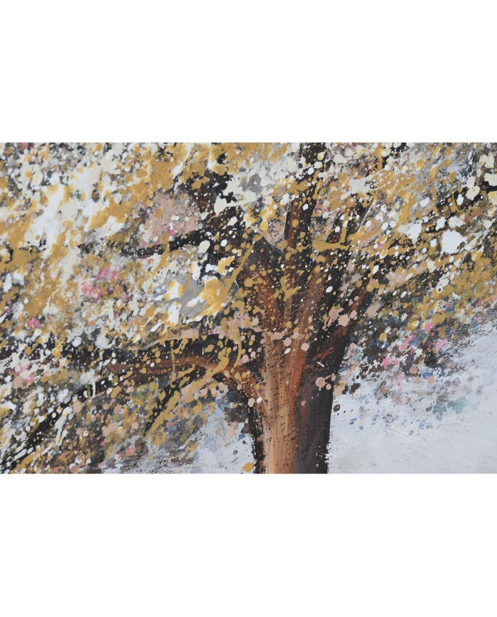 Quadro Home ESPRIT Bianco Dorato Albero Tradizionale 182 x 3,8 x 80 cm