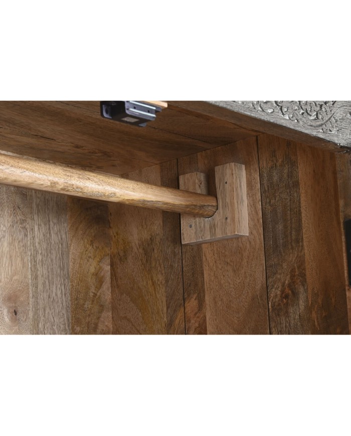 Armadio Home ESPRIT Marrone Chiaro Legno 85,5 x 47 x 180 cm