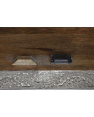 Armadio Home ESPRIT Marrone Chiaro Legno 85,5 x 47 x 180 cm