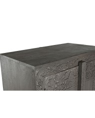 Armadio Home ESPRIT Marrone Chiaro Legno 85,5 x 47 x 180 cm