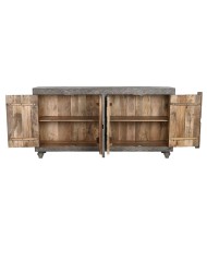 Credenza Home ESPRIT Marrone Chiaro Legno 175 x 40 x 90 cm 175,5 x 40 x 90 cm