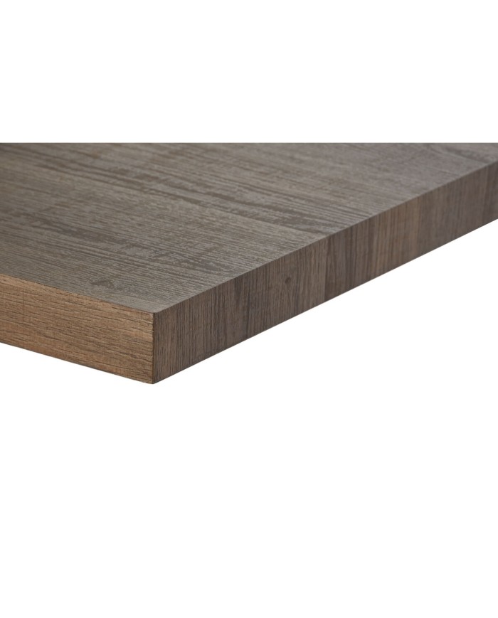 Tavolo da Pranzo Home ESPRIT Marrone Nero Ferro Legno MDF 160 x 90 x 75 cm Tavolo da Pranzo Home ESPRIT Marrone Nero Ferro Legno MDF 160 x 90 x 75 cm