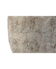 Vaso Home ESPRIT Bianco Metallo 21 x 21 x 37,5 cm Vaso Home ESPRIT Bianco Metallo 21 x 21 x 37,5 cm