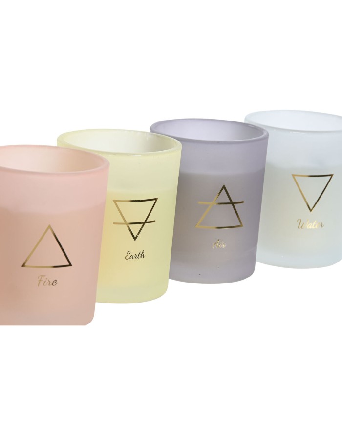 Candela Profumata Home ESPRIT Città 200 g (4 Unità)