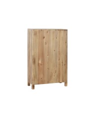 Cassettiera Home ESPRIT Nero Naturale Abete Legno MDF Orientale 63 x 27 x 101 cm