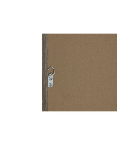 Tela Home ESPRIT Bianco Naturale Boho 70 x 3 x 50 cm (2 Unità)