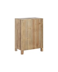 Comodino Home ESPRIT Nero Naturale Legno di abete Legno MDF 45 x 34 x 66 cm Comodino Home ESPRIT Nero Naturale Legno di abete Legno MDF 45 x 34 x 66 cm