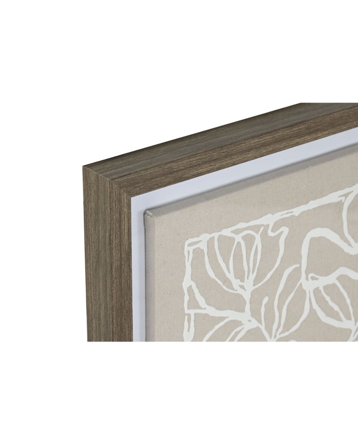 Tela Home ESPRIT Bianco Beige Foglia della pianta Città 50 x 4 x 60 cm (2 Unità) Tela Home ESPRIT Bianco Beige Foglia della pianta Città 50 x 4 x 60 cm (2 Unità)