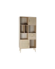 Scaffale Home ESPRIT Naturale Legno di mango Legno MDF 130 x 35 x 160 cm
