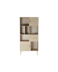 Scaffale Home ESPRIT Naturale Legno di paulownia Legno MDF 90 x 37 x 189 cm Scaffale Home ESPRIT Naturale Legno di paulownia Legno MDF 90 x 37 x 189 cm