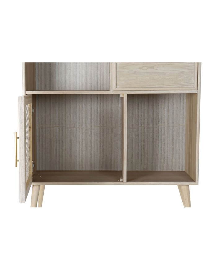 Scaffale Home ESPRIT Naturale Legno di paulownia Legno MDF 90 x 37 x 189 cm Scaffale Home ESPRIT Naturale Legno di paulownia Legno MDF 90 x 37 x 189 cm