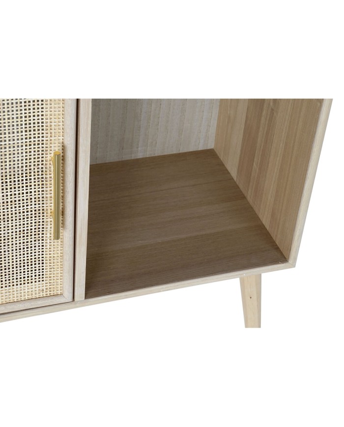 Scaffale Home ESPRIT Naturale Legno di paulownia Legno MDF 90 x 37 x 189 cm Scaffale Home ESPRIT Naturale Legno di paulownia Legno MDF 90 x 37 x 189 cm