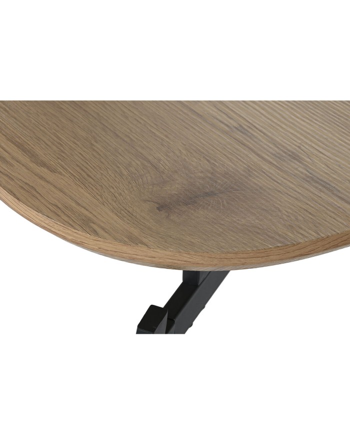 Tavolino da Caffè Home ESPRIT Nero Naturale 115 x 60 x 40,5 cm