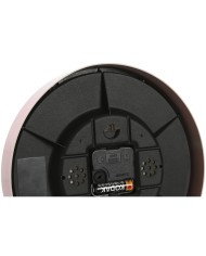 Orologio da Parete Home ESPRIT Corallo Menta Lilla PVC 25,5 x 4,3 x 25,5 cm (3 Unità)