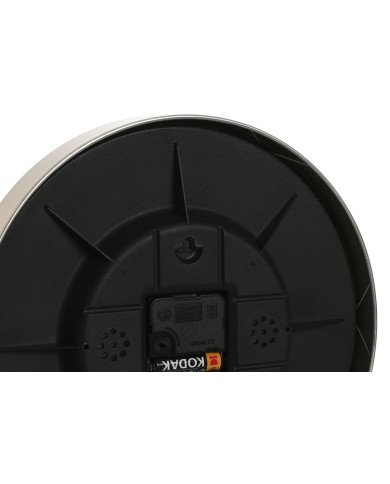 Orologio da Parete Home ESPRIT Bianco Nero Alluminio 30 x 4,3 x 30 cm (2 Unità)