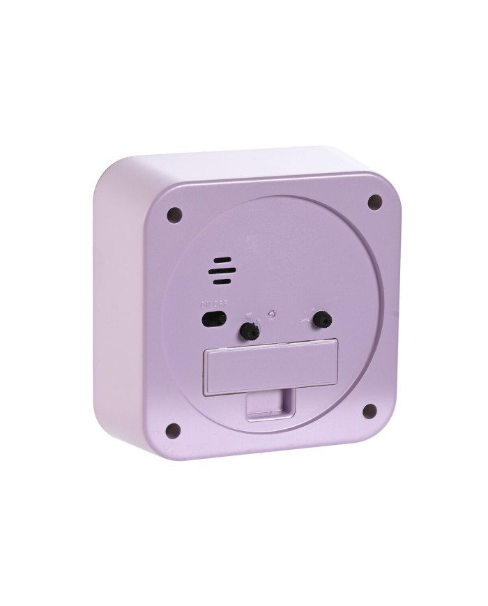 Orologio da Tavolo Home ESPRIT Verde Rosa Corallo Lilla 11 x 4,7 x 11 cm