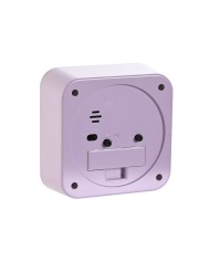 Orologio da Tavolo Home ESPRIT Verde Rosa Corallo Lilla 11 x 4,7 x 11 cm