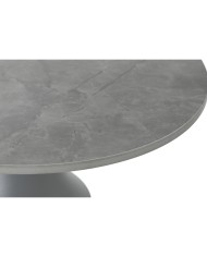 Tavolino Aggiuntivo Home ESPRIT Grigio 70 x 70 x 43 cm 70 x 70 x 1 cm