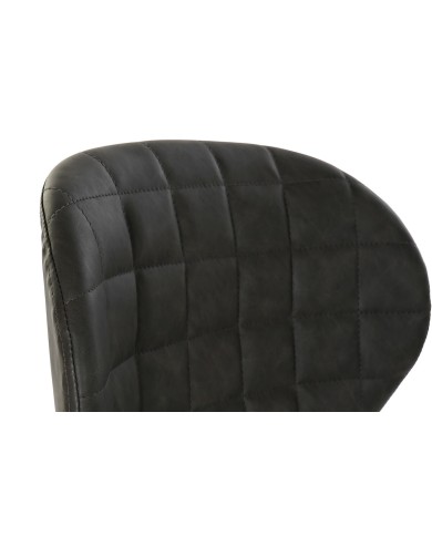 Sgabello Home ESPRIT Grigio scuro Metallo 47 x 50 x 110 cm Sgabello Home ESPRIT Grigio scuro Metallo 47 x 50 x 110 cm