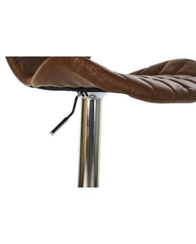 Sgabello Home ESPRIT Marrone Metallo 47 x 52 x 89 cm Sgabello Home ESPRIT Marrone Metallo 47 x 52 x 89 cm